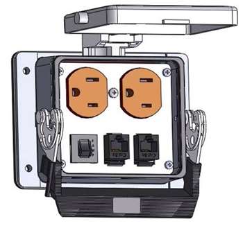 How long would it take the Mencom DP-2RJ45-R-32 panel interface connector to ship?