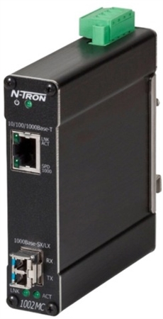 Red Lion N-Tron Gigabit Media Converter - 1002MC-LX-10 Questions & Answers