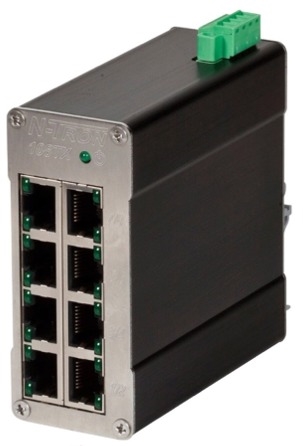 Is the Red Lion N-Tron Series 108TX Industrial Ethernet Switch rated for hazardous locations?