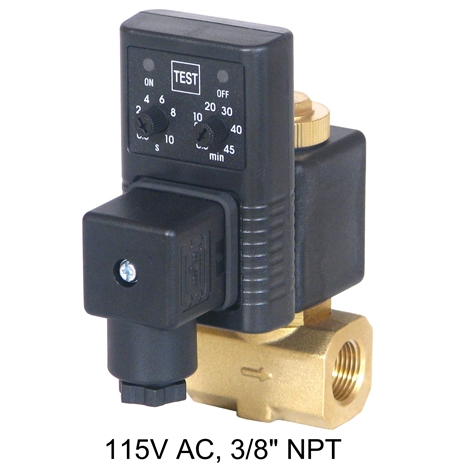 Are replacement parts available for the Jorc 2322 EAD timer controlled drain?