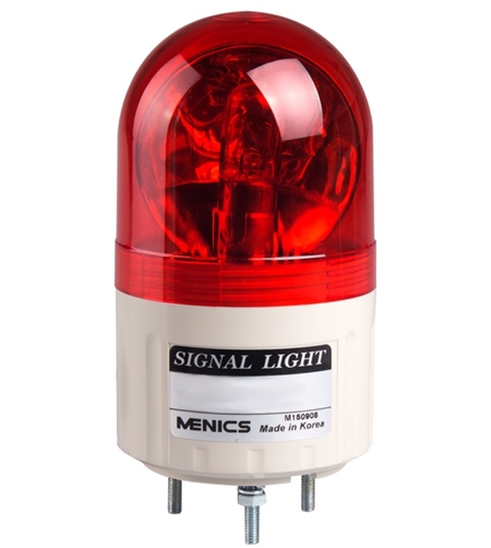 Can the Menics MLG-10-R warning signal beacon light be pole mounted?