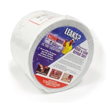 Does the EternaBond RSW-2-50 RoofSeal leak repair tape have a warranty?