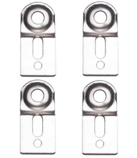 Boxco BC-B50-BP Medium Steel Wall Mount Bracket, 4 Pack Questions & Answers