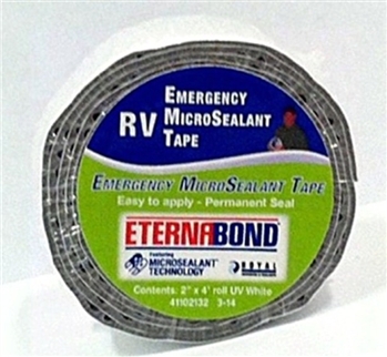 EternaBond RVEMT 2'' x 4' White Micro-Sealant Tape Questions & Answers