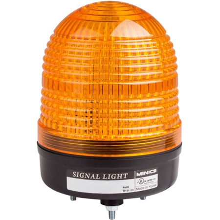 Menics MS86L-B02-Y 86mm LED Beacon Light, 24V, Yellow, w/ Alarm Questions & Answers