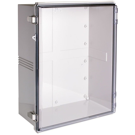 Does the Boxco BC-ATP-405016 hinged lid enclosure have a gasket?