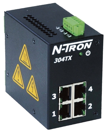 Does the Red Lion N-Tron Series 304TX Industrial Ethernet Switch have a warranty?