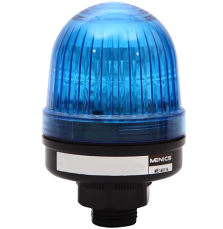 Menics MS56L-F10-B 56mm LED Beacon Light, 110V, Blue, Steady/Flash Questions & Answers