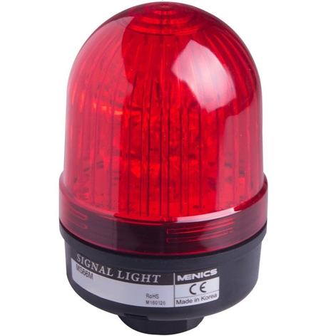 Does the Menics MS66M-B00-R LED beacon light need to be pole mounted?