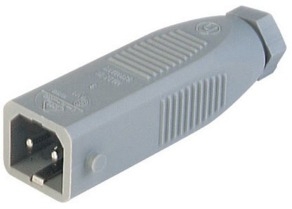 What connector goes with the Hirschmann STAS 20 931265-106 cable plug?