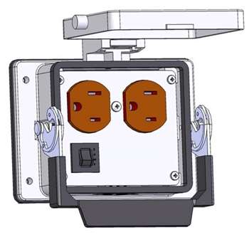 How big is a Size 32 housing on the Mencom DP-R--32 panel interface connector?