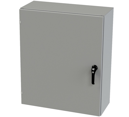 Saginaw SCE-36EL3012LPPL Single Door Enclosure, 36'' x 30'' x 12'' Questions & Answers