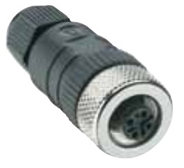 Lumberg Automation RKC 4/7 M12 Connector, 4 Pin, Female Straight, PG 7 Questions & Answers