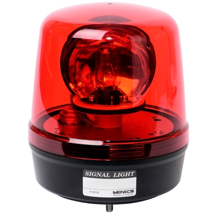 Menics MS135B-01-R 135mm Beacon Light, 12V, Red, Rotating Questions & Answers