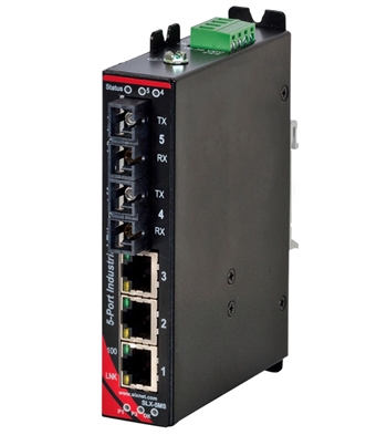 Red Lion Sixnet SLX-5MS-5SC 5 Port SC Style Ethernet Switch, 20KM Questions & Answers