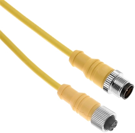 What is the part # for a 18AWG M12 Straight to Pigtail cordset with 4 wires