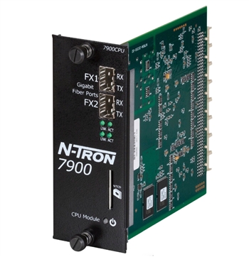 Can the Red Lion N-Tron Series 7900CPU Modular Ethernet Switch be used alone?