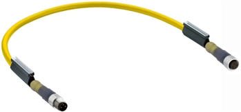 Lumberg Automation 4 Pin 2 M Male/Female Straight Yellow M8 Cable Questions & Answers