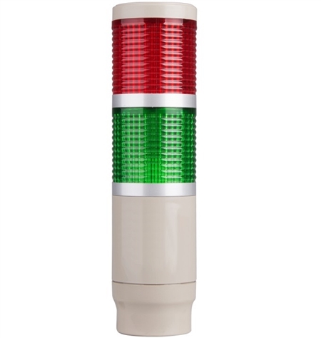 Is the Menics MT4B2DL-RG tower signal light available with a flashing mode?