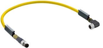 Lumberg Automation 3 Pin 1 M Male/Female Yellow M8 Cable Questions & Answers