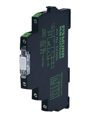 MURR 52050 12V DC Input, 230V AC/DC Output 6 A Relay Questions & Answers