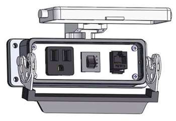 Mencom DP1-RJ45-R-24LS Panel Interface Connector Questions & Answers