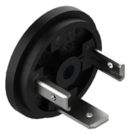 Is the Hirschmann GSR-U 2000 LO DIN 43650 Form A male connector shielded?