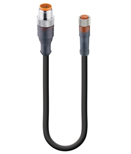 Lumberg Automation M12 to M8 Cordset, 3 Pole, Male/Female Straight, 0.6 M Questions & Answers