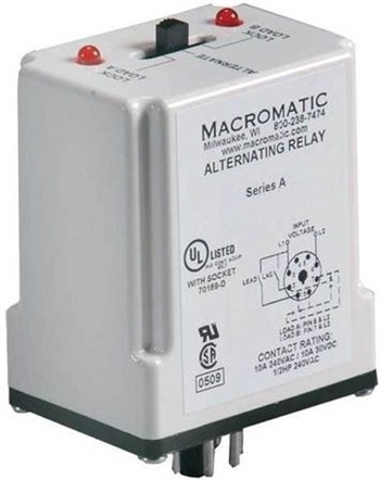 Macromatic ARP120A5R 120V DPDT Duplexor Alternating Relay Questions & Answers