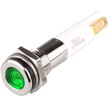 are the Menics H08F-12G LED Indicators dimmable for night operations