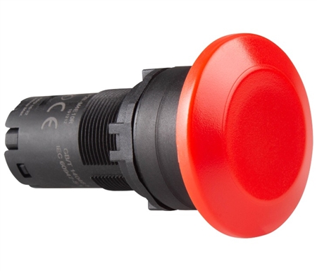 Deca CP2B-M4E10R 22 mm Momentary Push Button, Mushroom Head, 1NO, Red Questions & Answers