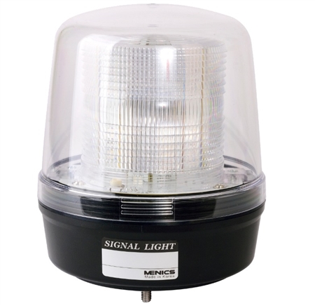 Menics MS135T-MFF-C 135mm Beacon Light, 100-240V, Clear, w/ Melody Questions & Answers