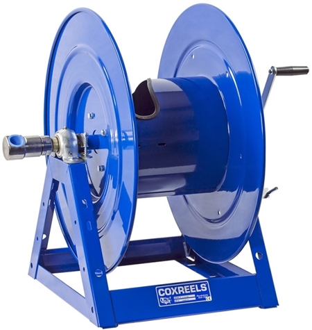 Coxreels 1175-6-100 Hand Crank Hose Reel, 100 Ft, 3000 PSI, No Hose Questions & Answers