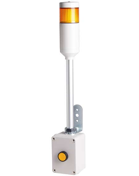 Is the Menics ATEP-Y 1 stack LED Andon tower light available without the control box attached to the pole?