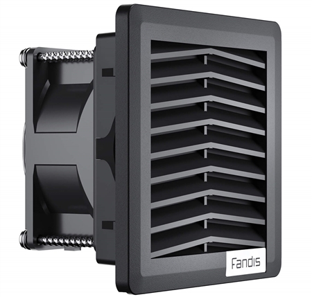 How do you remove the Fandis FF08GA115NF3 fan filter once installed?