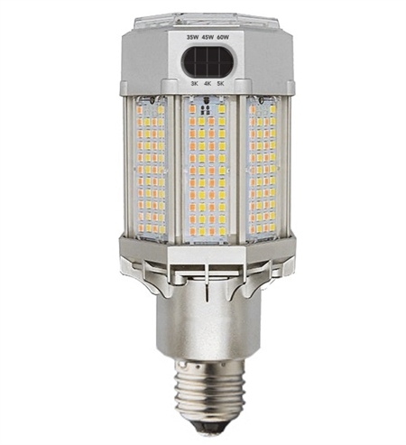 Are there LED's on top of the Light Efficient Design LED-8024E345-G7-FW retrofit LED light?