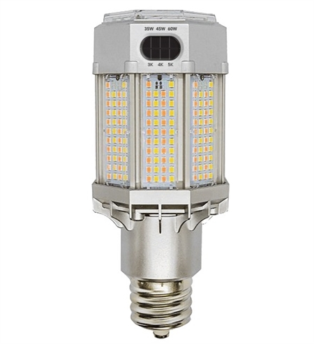 Is the LED-8024M345-G7-FW bulb suitable for an indoor torch lamp with a mogul E39 base?