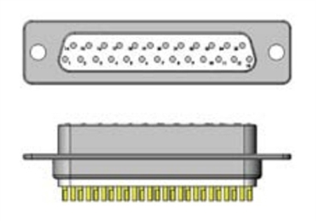 Mencom DB25FSC 25 Pin D-Sub Connector, Female, Solder Questions & Answers