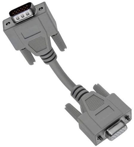 Does the length on the Mencom DDB15-MF-06 hi-density D-Sub connector cable include the connectors?