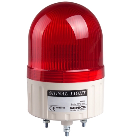 How much does the Menics ASGF-02-R 86mm signal beacon light weigh?