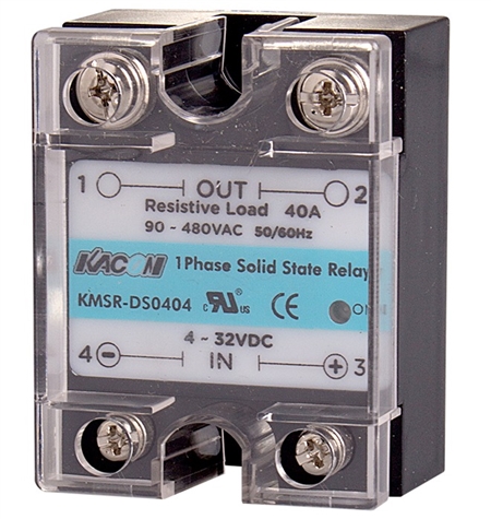 Kacon KMSR-DS0402 Single Phase Solid State Relay, 4-32V DC, 40A Questions & Answers