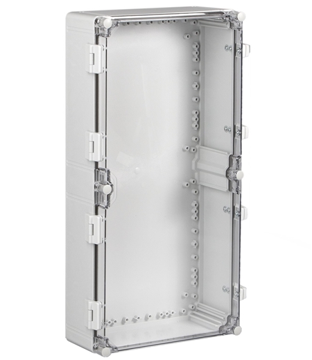 Sealcon S3140074438TU Hinged Lid Enclosure, 23.62'' X 11.81'' X 5.18'' Questions & Answers