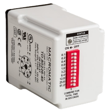 Can I get the Macromatic TD-81522-40 single shot time delay relay as a multi-function unit?