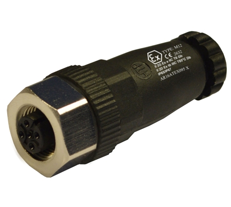 HTP 12FC5000-ATEX M12 Connector, 5 Pin, Female Straight, PG 7 Questions & Answers