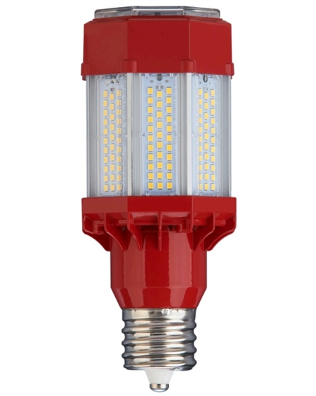 What is a Class I Div 2 rating for the Light Efficient Design LED-8924E50-HAZ LED post top light?