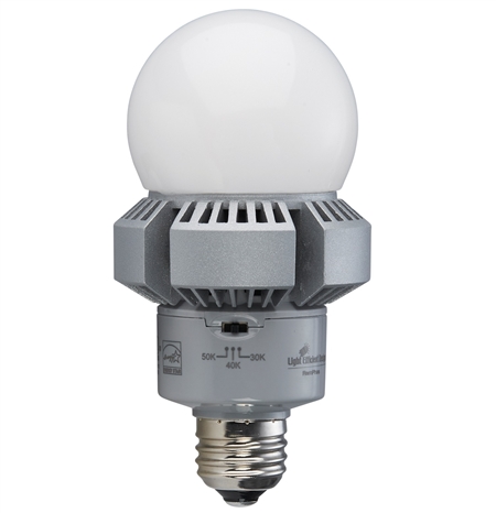 What is an A21 bulb on the Light Efficient Design LED-8018E345-G3 LED light?