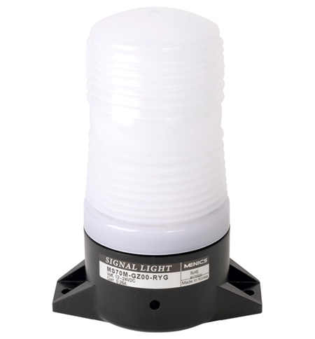 Can the Menics MS70M-GB00-RYGM LED multi-color beacon signal light be pole mounted?