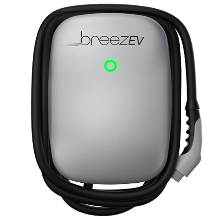 Does the BreezEV EVC-L2-48A-NC-N-1-12 electric vehicle charger have payment options?