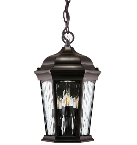 Does the Euri Lighting EHL-130W-MD LED hanging lantern fixture come as a pole light?